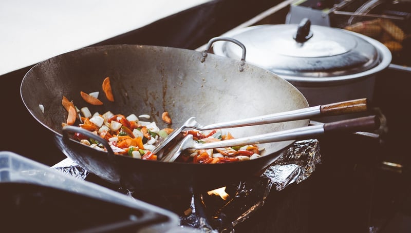Chickpea and Vegetable Stir-Fry